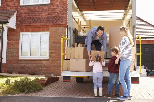 Truck hire for flat and house removals in Denmarkhill