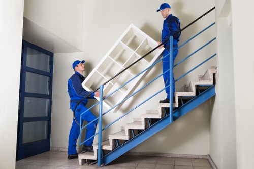 Office move logistics around Denmark Hill and nearby areas