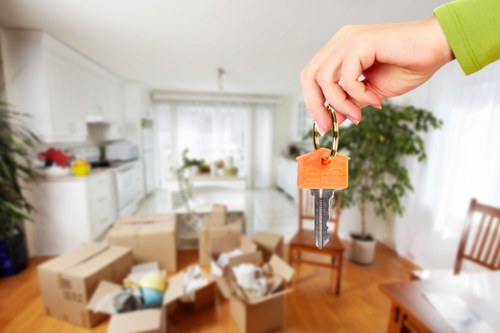 Local removals van service helping with home moves in Denmarkhill