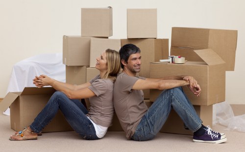 Professional moving support in Denmark Hill
