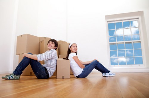 Professional office movers handling local business equipment in Denmarkhill