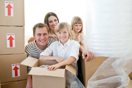 Commercial removals support for an office relocation near Denmarkhill