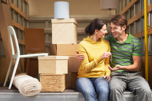Local removal company supporting a business relocation