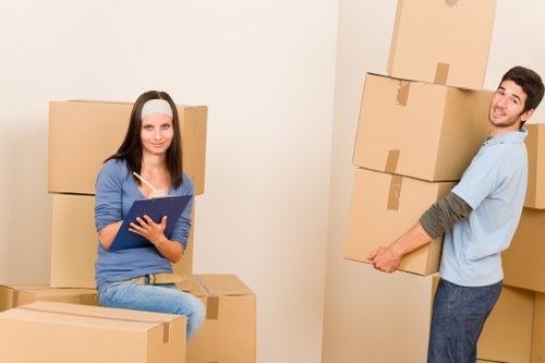 A local moving team supporting a house relocation in Denmarkhill